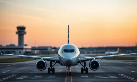 JetBlue Airbus A320 on tarmac after FAA ground stop at JFK airport.