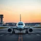 JetBlue Airbus A320 on tarmac after FAA ground stop at JFK airport.