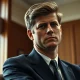 John F. Kennedy portrait reflecting on his 2026 political resurgence and legacy revival in American culture.