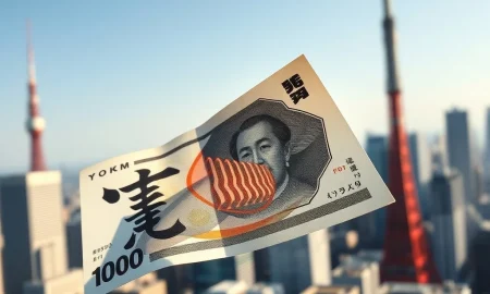 Japanese yen banknote analysis for volatility and potential rebound in forex markets.