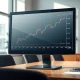 Financial analyst monitoring KTB stock chart as its dividend yield breaks above the 3% level.