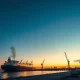 An LNG carrier at a European terminal as analysis shows the TTF gas surplus era has ended.