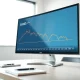 LUXE stock chart showing a break below the 200-day moving average on a trading desk monitor.