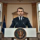French President Emmanuel Macron announces government measures to cushion oil price impacts during 2026 inflation crisis