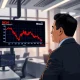 Financial analyst monitoring iShares MSCI China ETF (MCHI) data showing significant capital outflow on trading desk.