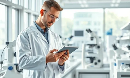 Clinical research laboratory representing Medpace Holdings clinical development services and stock performance analysis