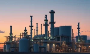 Methanex Corp MEOH chemical plant representing stock crossing analyst price target in 2026.