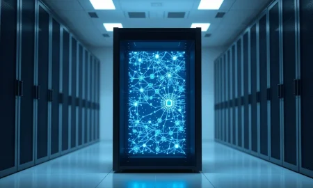 Meta acquires Moltbook AI agent social network, illustrating interconnected AI communication.