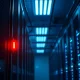 A server room representing the data security incident involving a Meta AI agent.