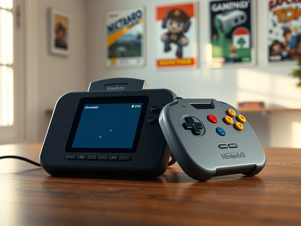 ModRetro Chromatic handheld and Nintendo 64 controller representing Palmer Luckey's retro gaming expansion.