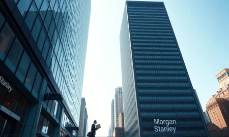 Morgan Stanley job cuts at New York headquarters as firm posts record revenue.