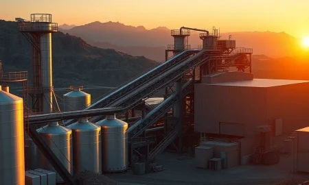 Nexa Resources mining operations facility representing the company's industrial assets and market position.