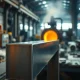 Nucor Corp steel beam representing its position as a top dividend stock in metals and mining.