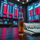 Crude oil vial symbolizing the price spike that caused major stock market declines in March 2026.