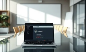Laptop showing ChatGPT interface with a paused notification, representing OpenAI's strategic shift.