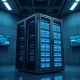 AI server in government data center representing Pentagon technology contract controversy