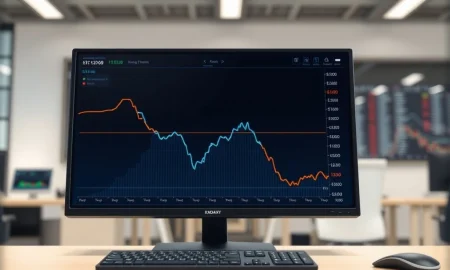 PNC stock chart showing price crossing below the 200-day moving average, a key technical indicator for investors.