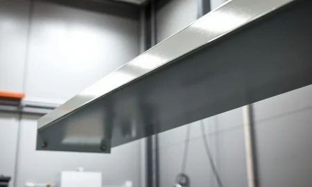 PPG Aquacron WSP waterborne primer applied to structural steel beam in industrial setting