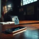 Smartphone with cracked lock icon representing the Greek Predator spyware surveillance scandal.