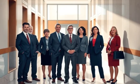 Bipartisan coalition members discuss the Pro-Human Declaration AI governance framework in government building