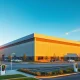 Sustainable Prologis industrial warehouse with solar panels, representing ESG-focused REIT investment.