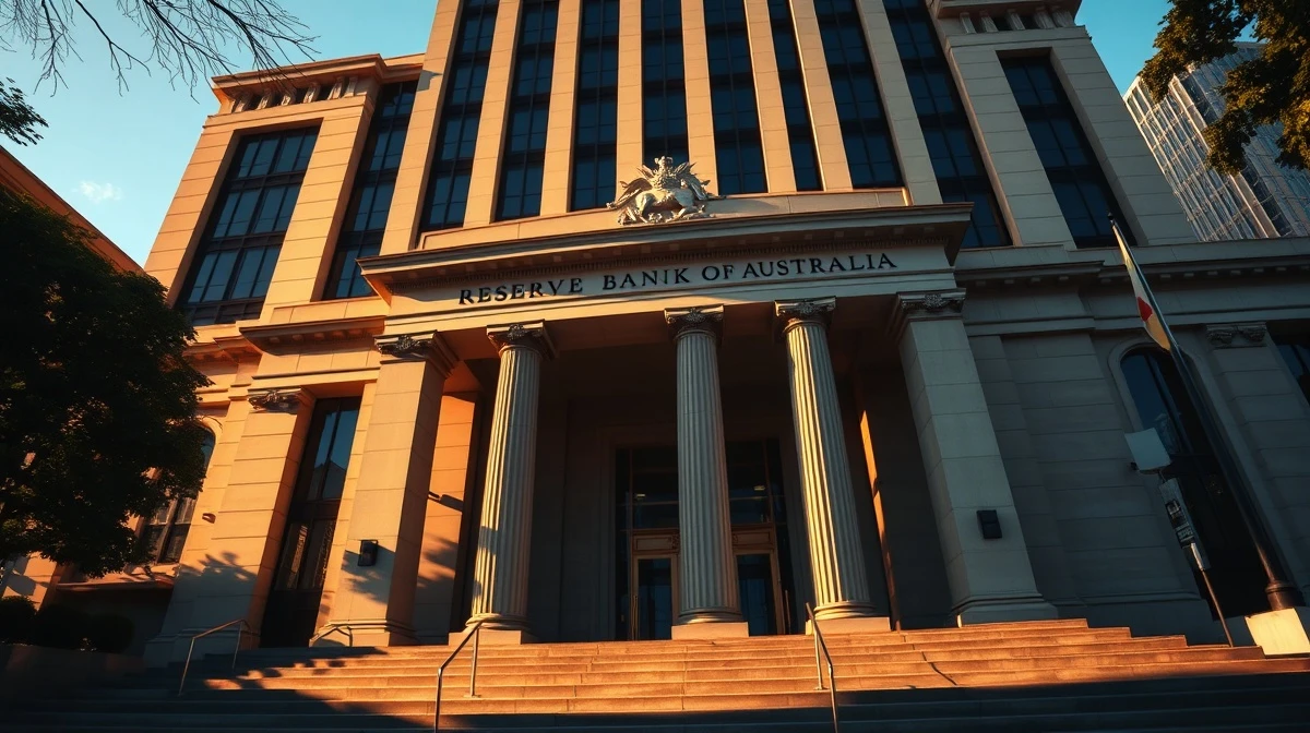Reserve Bank of Australia headquarters building in Sydney.