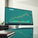 Ripple XRP futures trading chart displayed on a professional Coinbase institutional terminal.