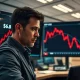 Analyst reviews XRP price chart showing critical $6.8 capitulation level amid $50 billion losses.