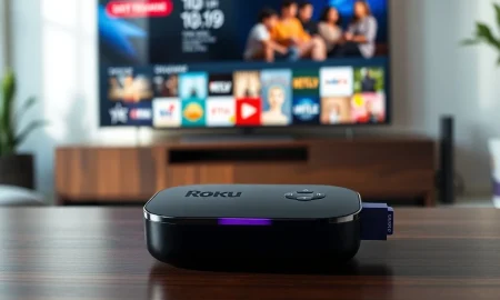 Roku streaming device highlighted as Zacks Bull of the Day stock pick.