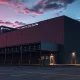 Exterior of a large modern data center, the subject of a proposed construction ban by Sanders and AOC.