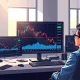 Sensata Technologies Holding stock chart breaking below 200-day moving average on trading desk monitors