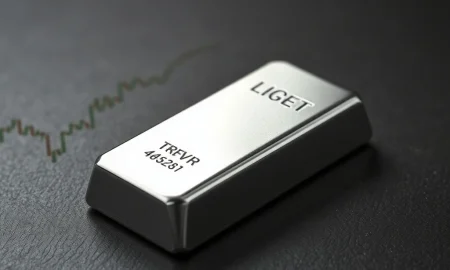 Silver bullion bar representing today's rising silver price according to FXStreet market data.