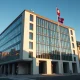 Swiss National Bank headquarters in Zurich as SNB monitors CHF strength amid zero inflation.