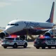 Southwest Airlines flight diverted to Atlanta airport with emergency response vehicles during security incident