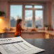 A detailed electricity bill on a kitchen counter highlighting state-by-state cost disparities.