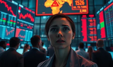 Traders react to March 2026 stock market crash caused by Iran war and credit crisis