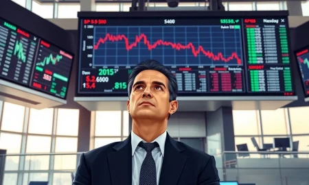 Stock market trading screen showing downtrend as Treasury yields rise in March 2026 financial news.
