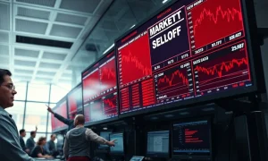 Trader reacts to stock market selloff on March 9, 2026, as indexes fall on inflation and jobs data.