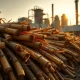 Sugar cane and ethanol plant illustrating the market shift affecting sugar prices and crude oil in 2026.