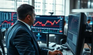 Professional trader analyzing Target Corporation stock options volatility on financial trading screens