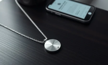 Taya voice note-taking pendant, a privacy-focused wearable device by a former Apple engineer.