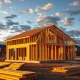 Taylor Morrison Home construction site showing potential investment opportunity during market volatility