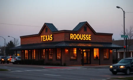 Texas Roadhouse restaurant exterior during analysis of oversold stock conditions in March 2026.