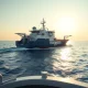 Tidewater Inc offshore supply vessel at sea, representing the company whose stock has surpassed analyst targets.