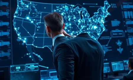 Trump administration cybersecurity command center monitoring cryptocurrency networks for national security threats