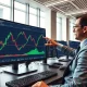 Scotiabank analyst reviews USD/CAD consolidation and firm support levels on trading desk.