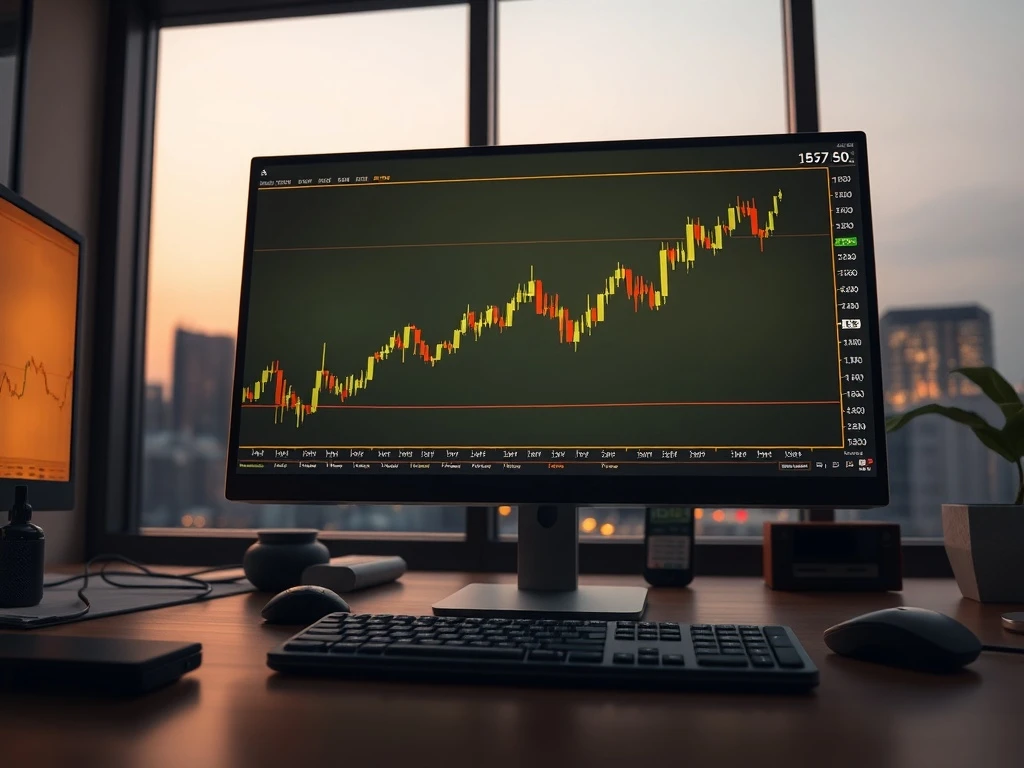 USD/JPY price forecast analysis showing bullish momentum on a trading desk chart.