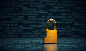 Conceptual image of a digital security breach affecting Venus Protocol on the BNB Chain.