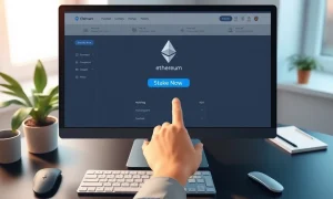 Vitalik Buterin's vision for one-click Ethereum staking simplifies crypto participation.