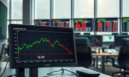 Trading terminal showing XOP ETF surge and SLVR ETF decline during Wednesday market session